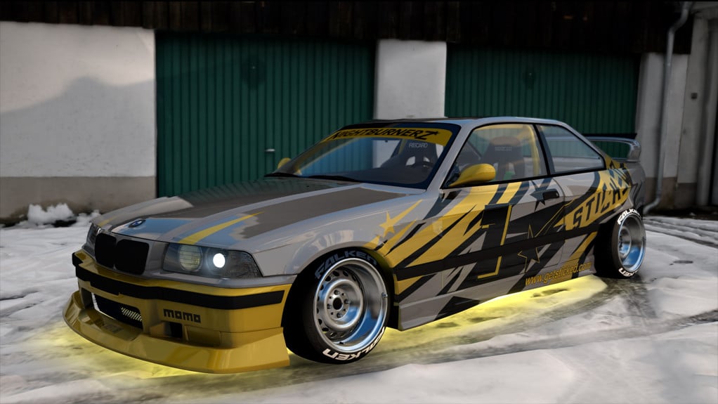 BMW E36 M52B25 Sticked