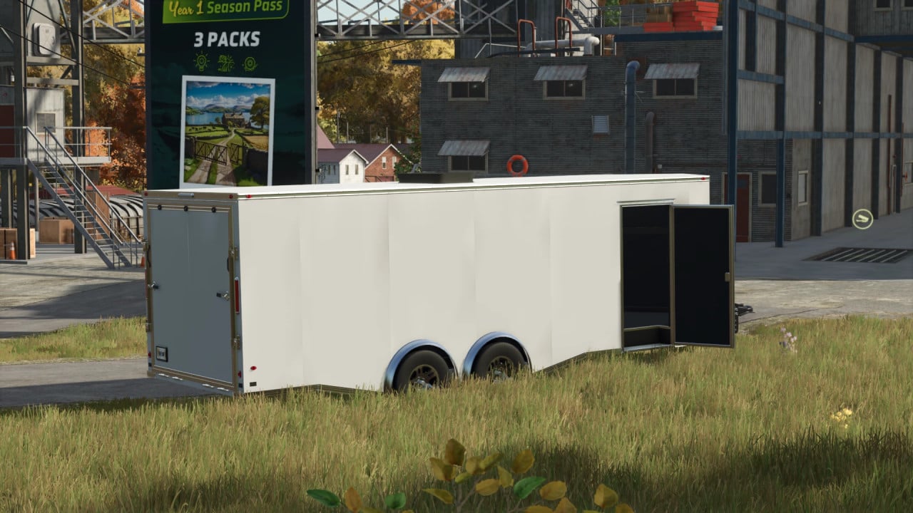 2 Axle Enclosed Trailer