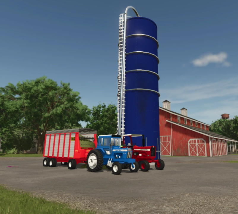Blue top harvestores