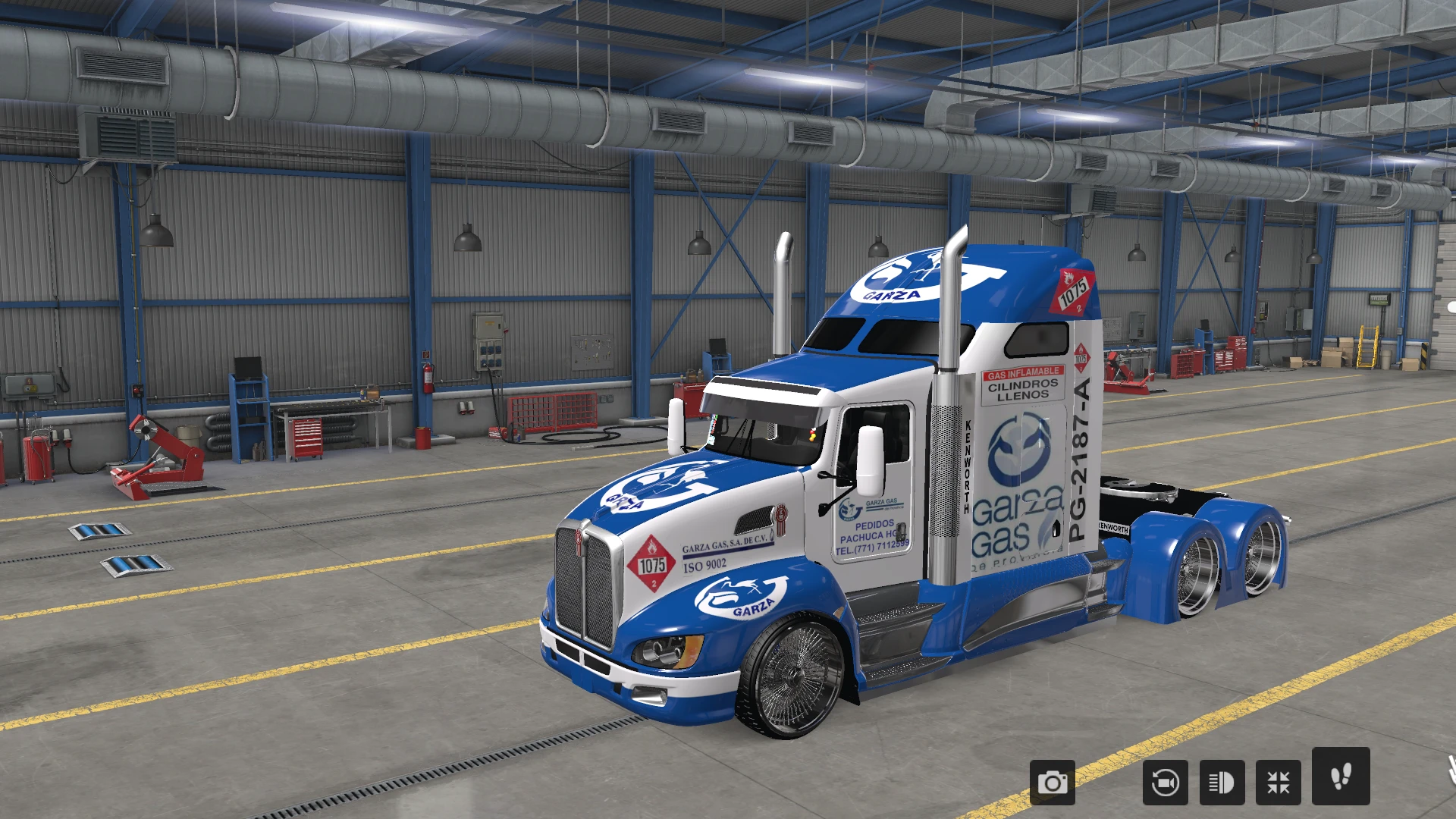 PACK DE SKINS GASERAS PARA KENWORT T660 1.1