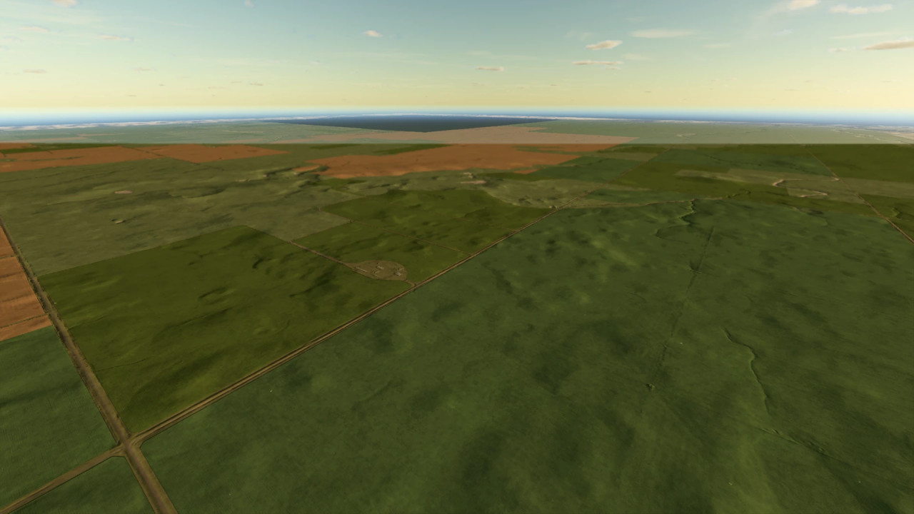 North Central Montana 64X blank start map