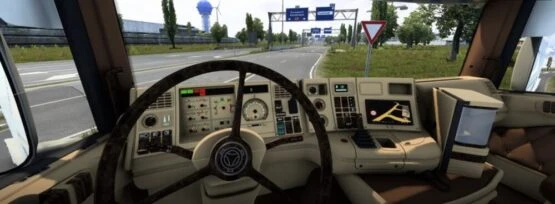 Scania RJL 4 Series Cream & Brown Interior v1.0