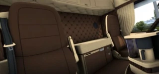 Scania RJL 4 Series Cream & Brown Interior v1.0 thumbnail 4