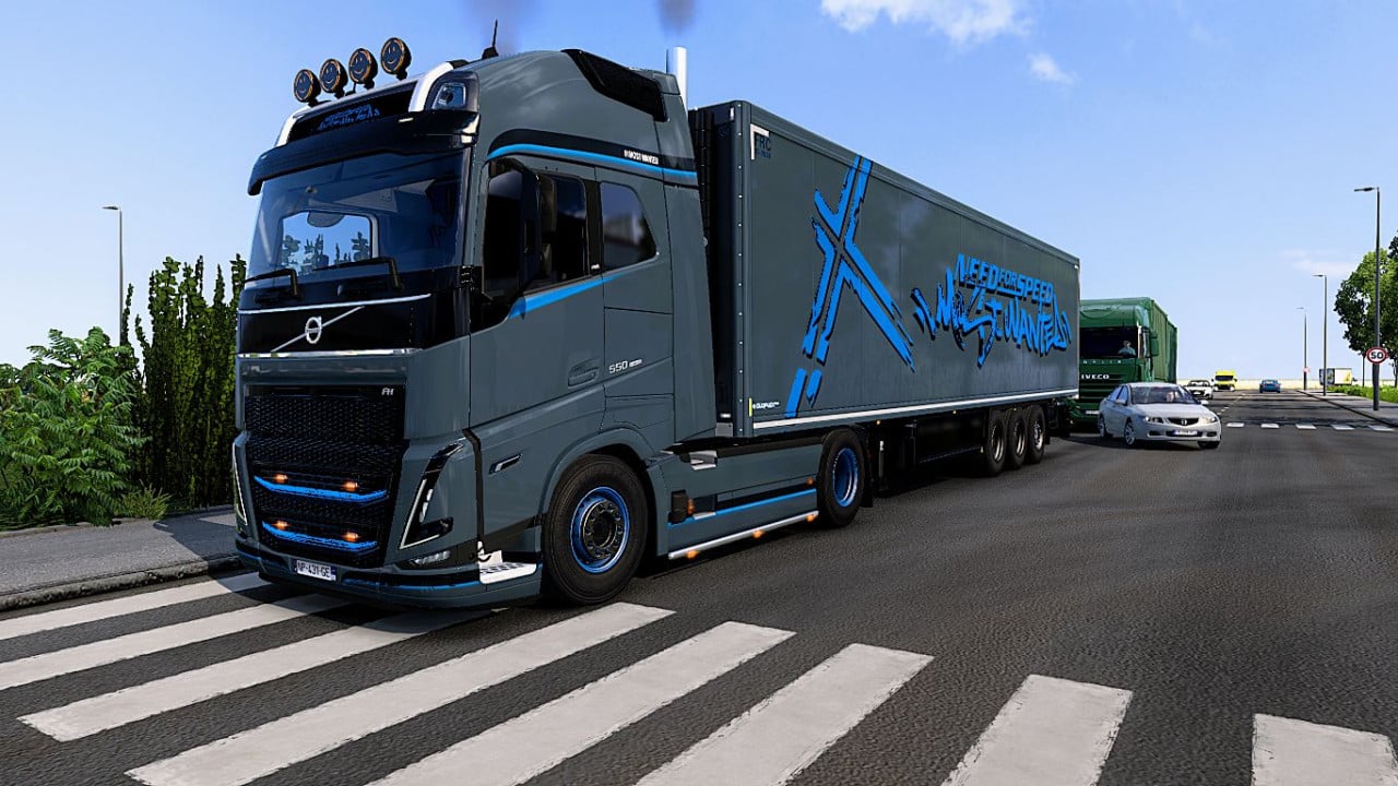 Volvo fh5 and fh6 globetrotter Mst Wntd skin