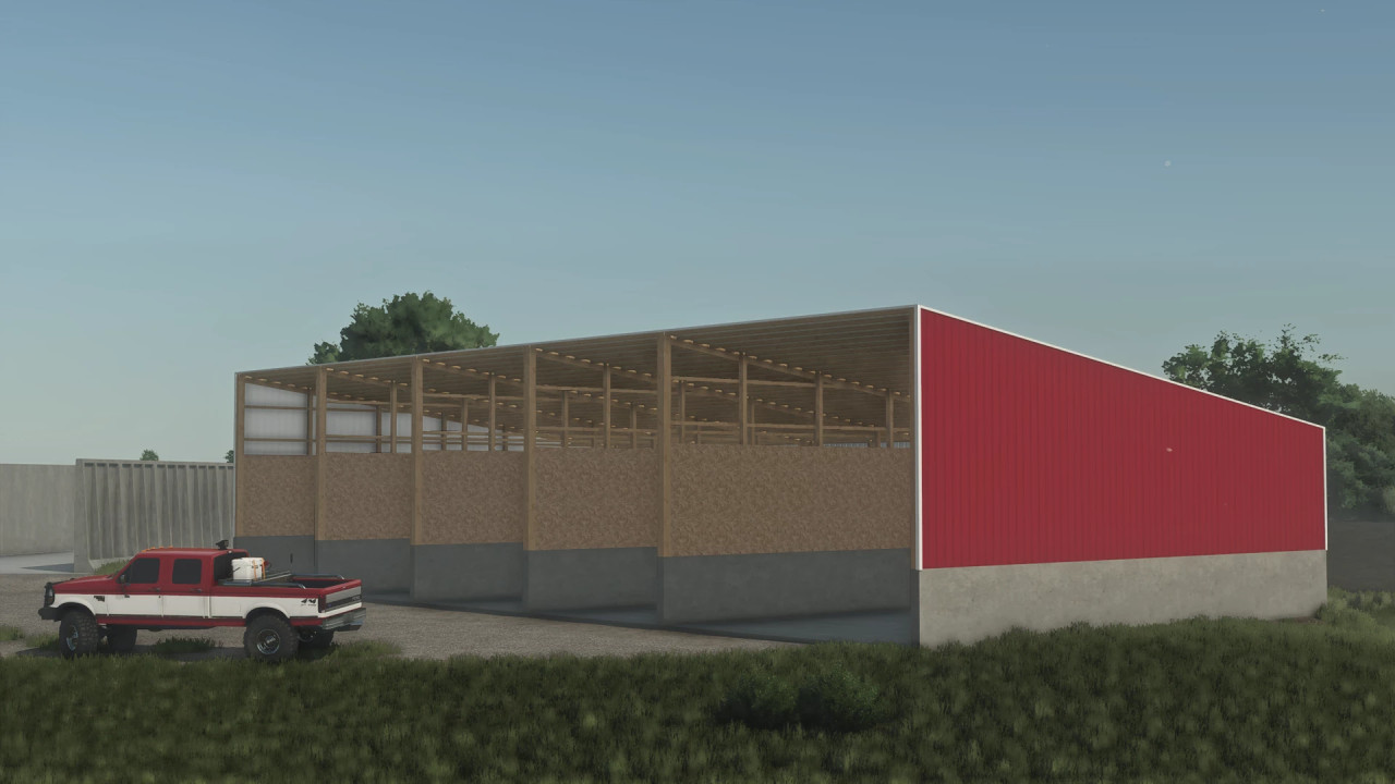 FS25 Commodity Shed