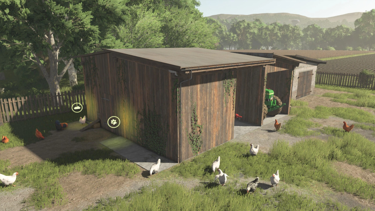 Shed With A Chicken Coop