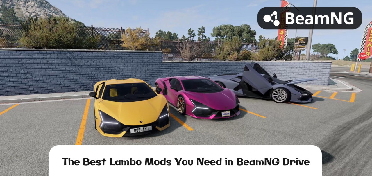 The Best Lambo Mods You Need in BeamNG Drive