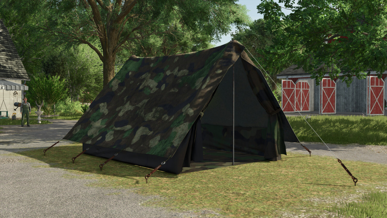 Camo Tent