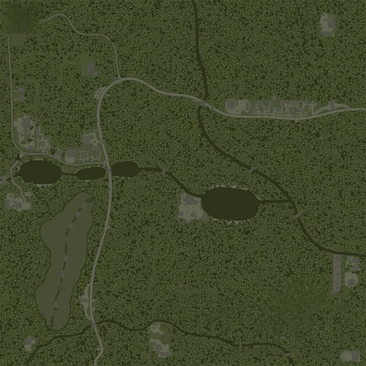 Forgotten corner of Russia Map