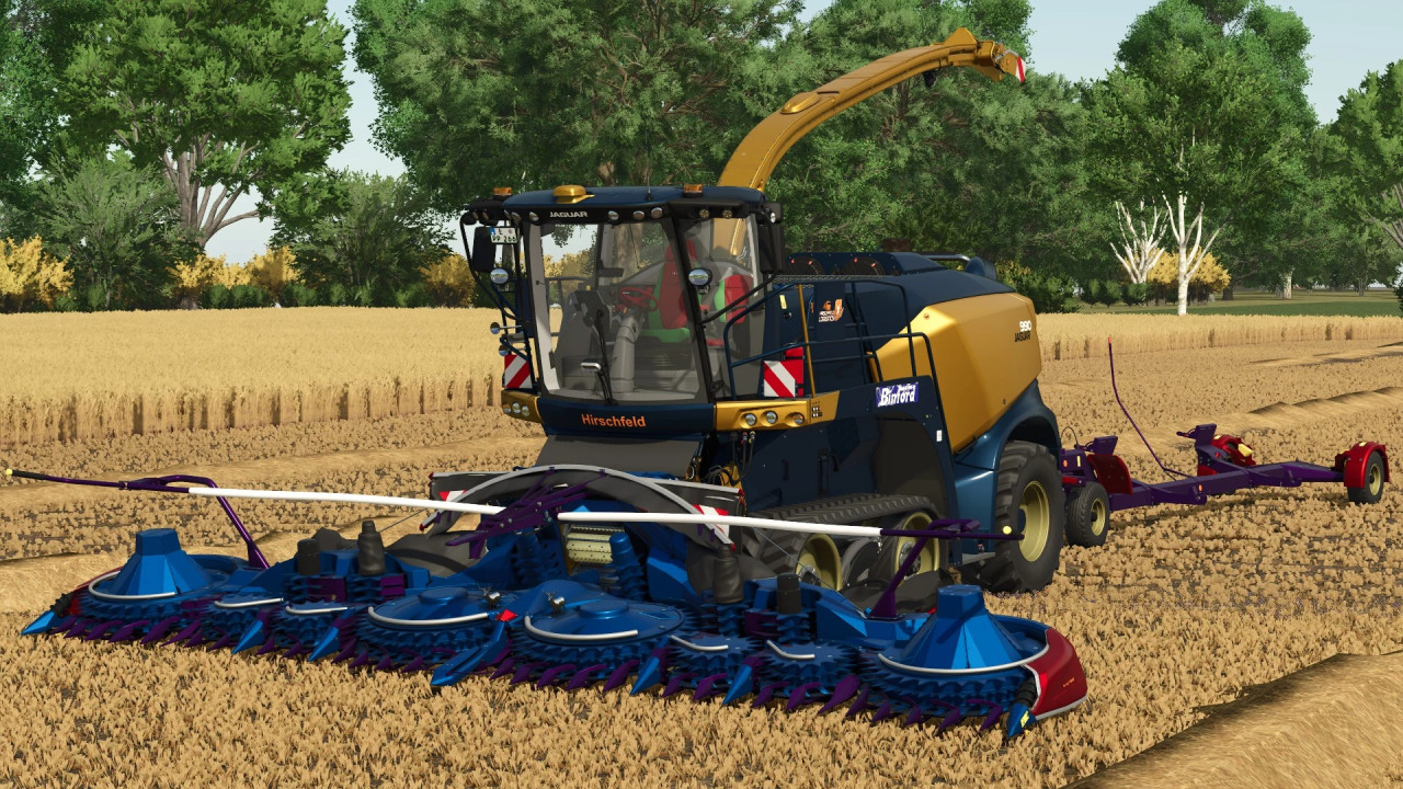 Claas Jaguar 990 Terra Trac Hirschfeld Edition