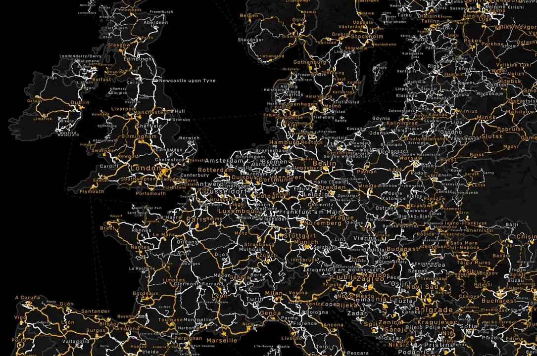 Global Background Map