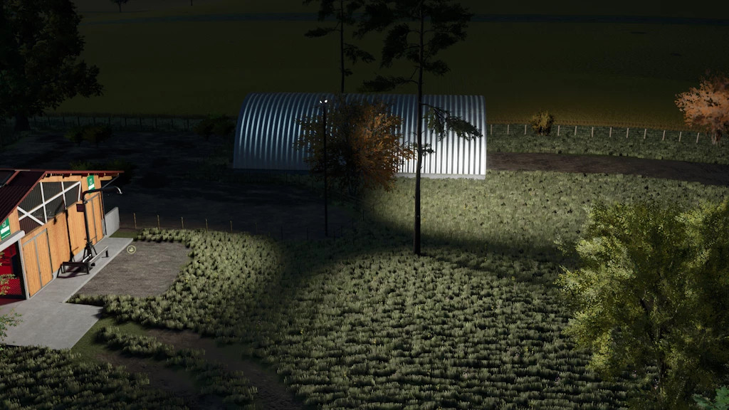 FS25 Farm Yard Lights