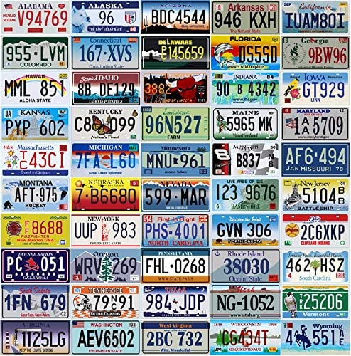 usa license plate