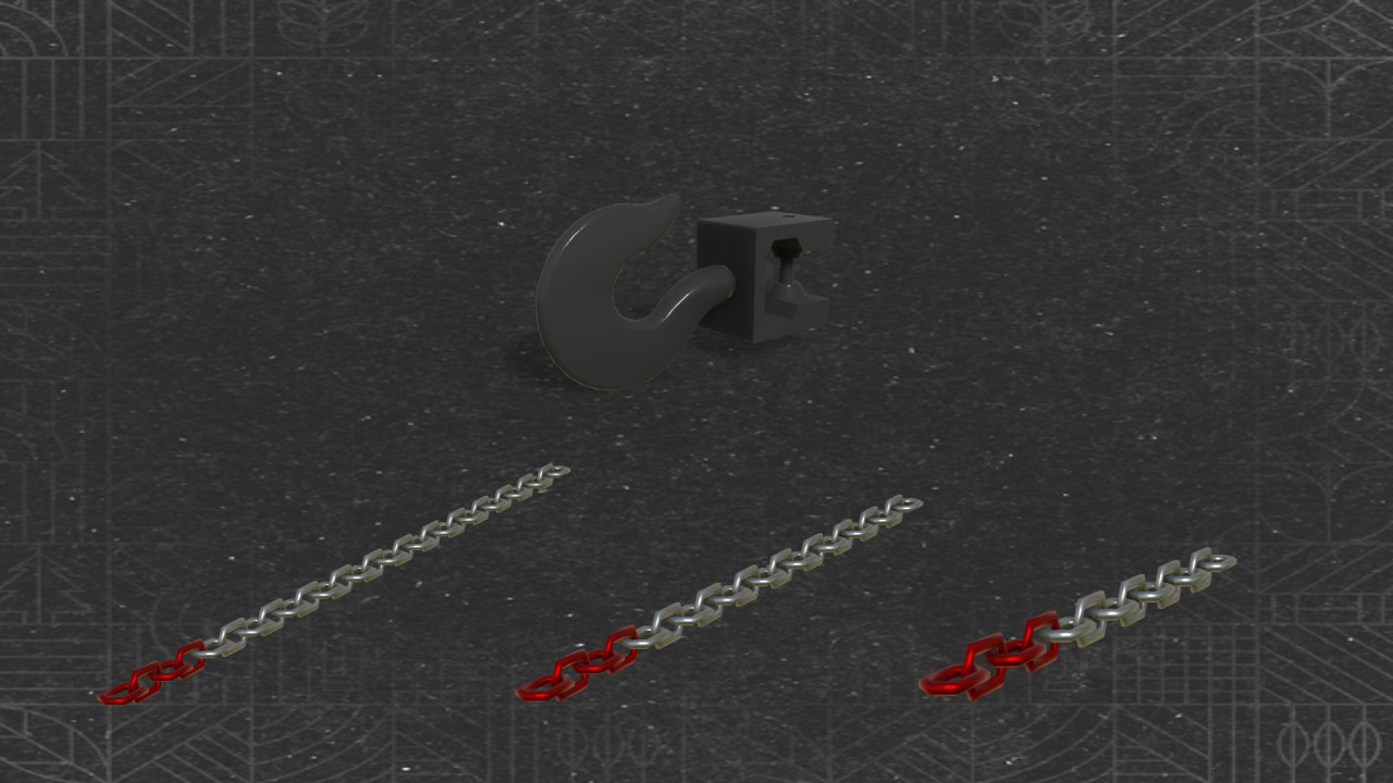 Towing Chain With Hook