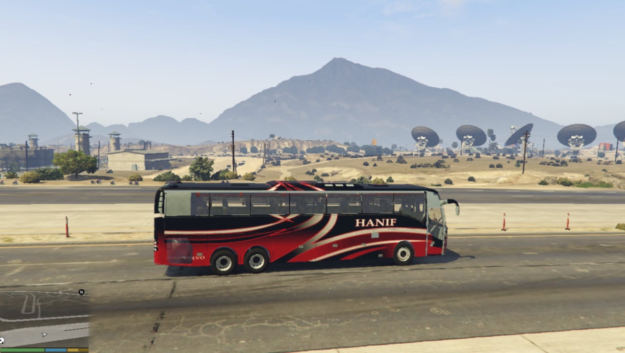 Hanif Enterprise Volvo B9R 6x2 Multi-Axle