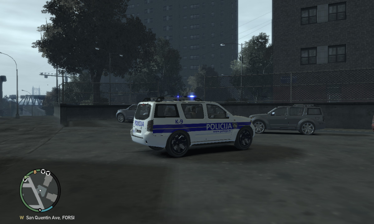 Nissan Pathfinder Croatian police