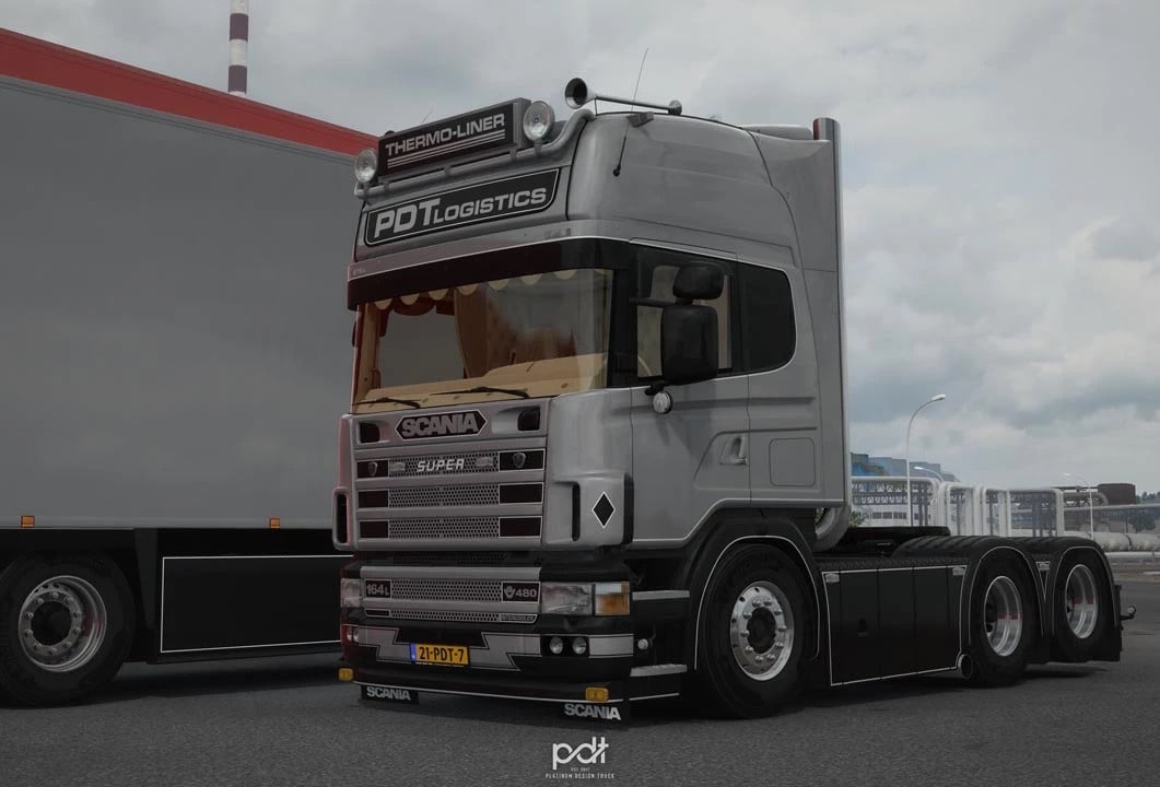 Scania 164G 480  PDT Logistics + Trailer
