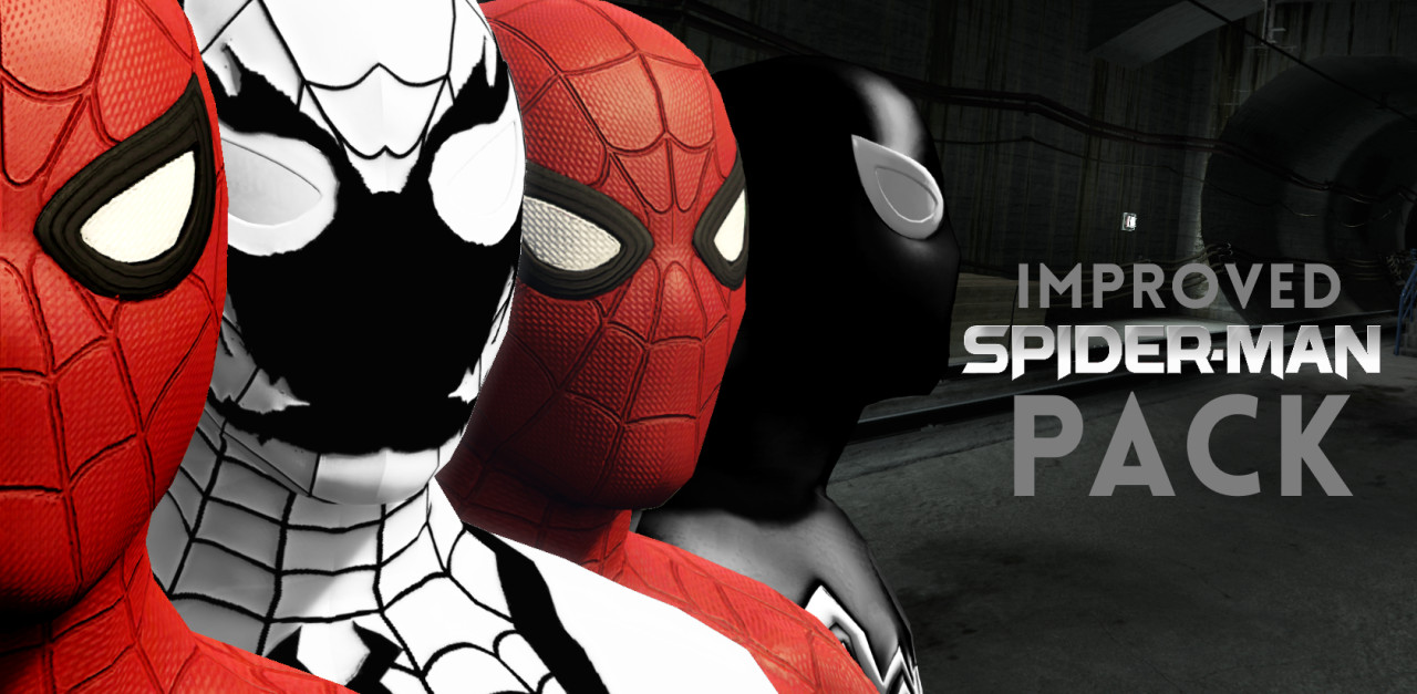 Improved Spider-Man (Homecoming, Civil War, Symbiote & Anti-Venom)