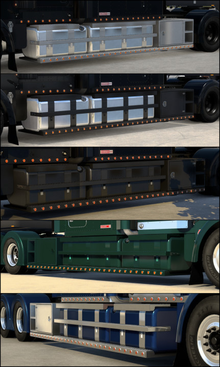 Custom Fueltanks for SCS Kenworth W900
