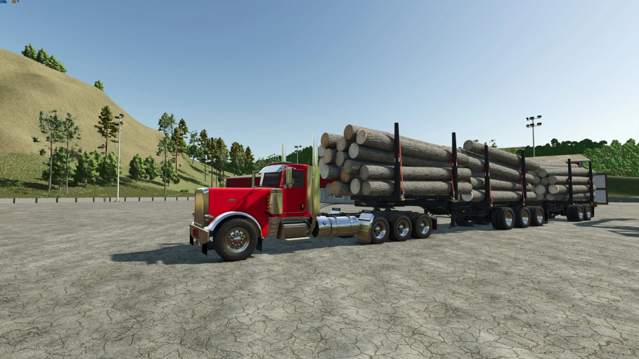 FS25 Doepker Super B Log Trailer