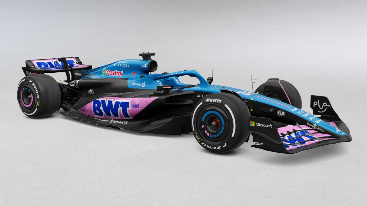 RSS Formula Hybrid 2023 Alpine A523 Livery