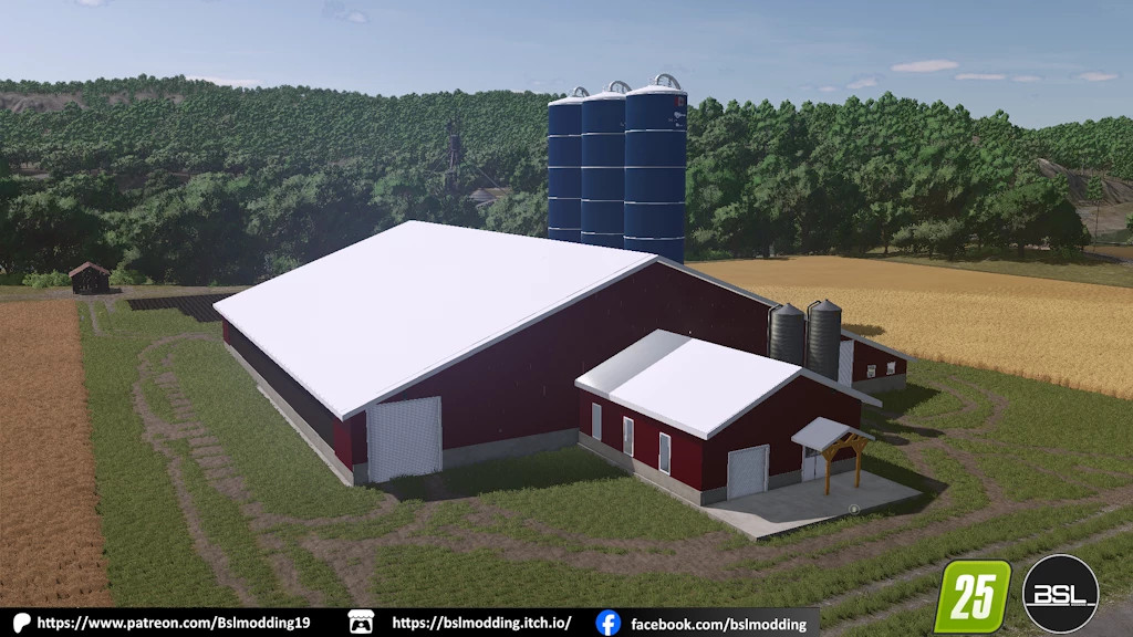 FS25 Cow shed