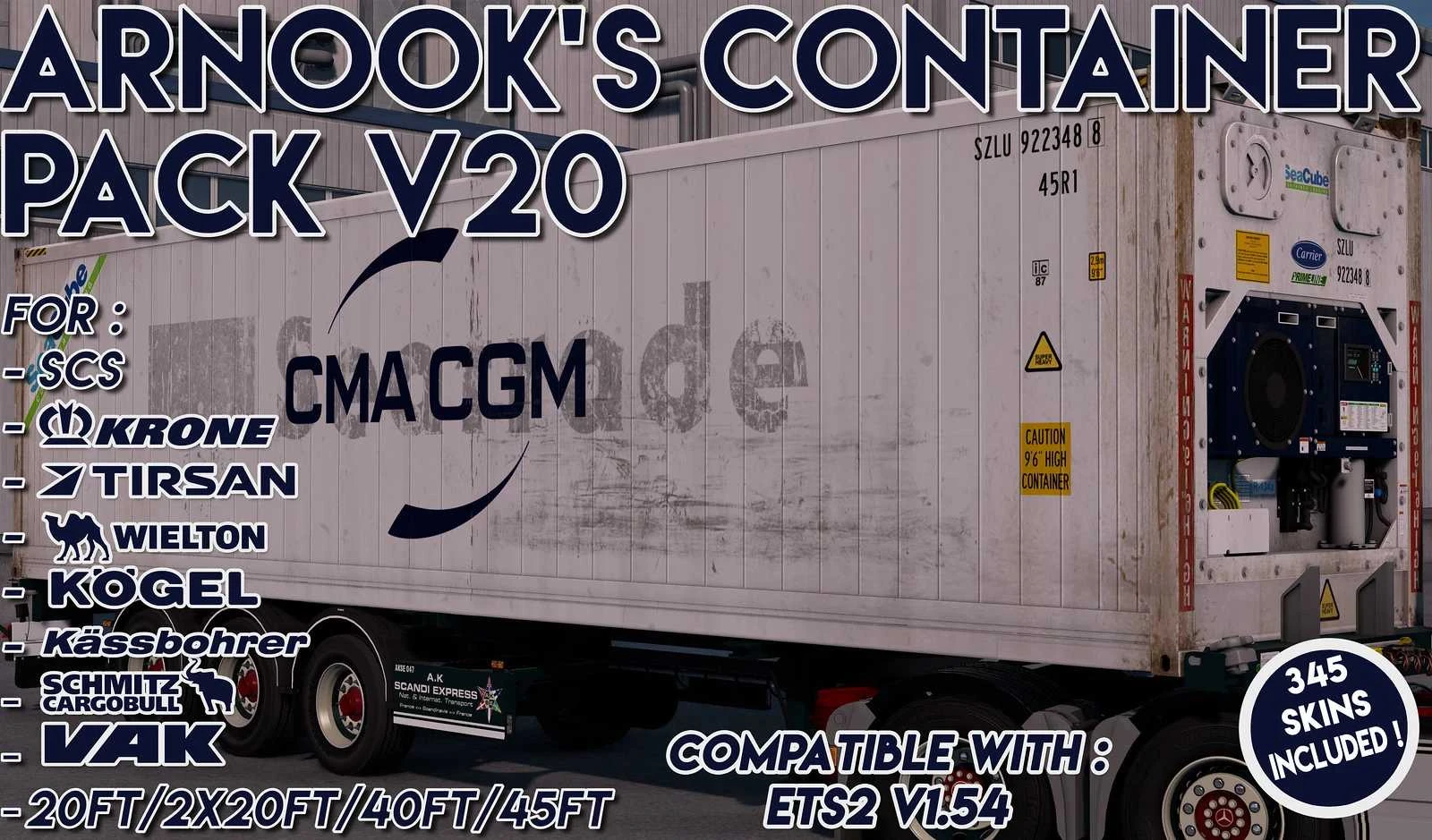 Arnook’s Container Pack v20