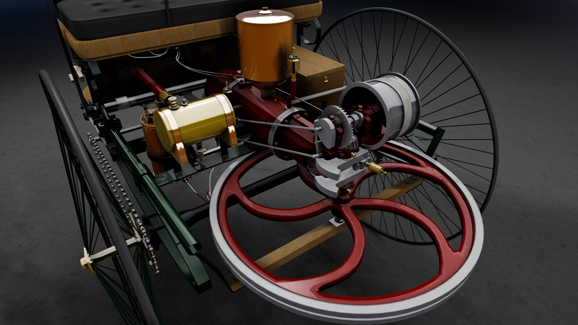 Benz Patent-Motorwagen (1886) image 2