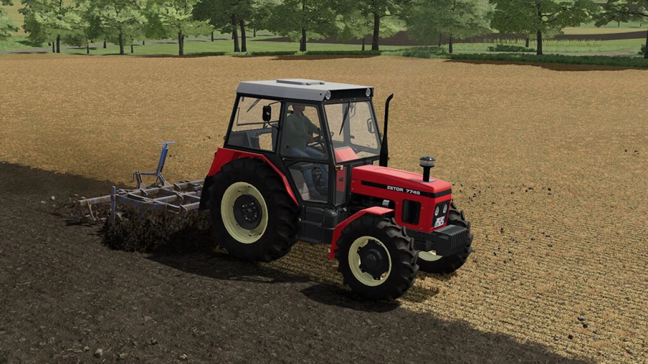 Zetor 62-7745 Animated