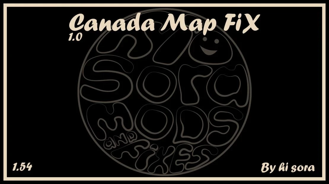 Canada Map FIX 1.0