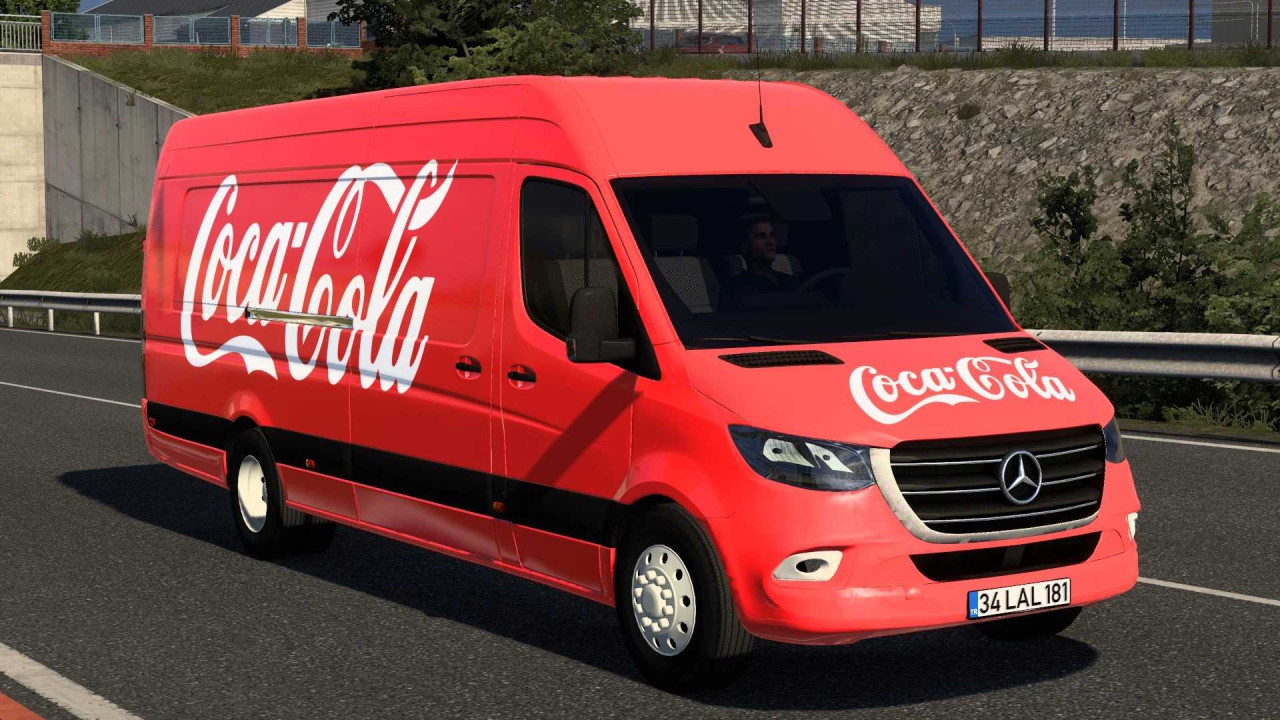 OCA-COLA MERCEDES-BENZ SPRINTER TRZPRO 24 04 2025