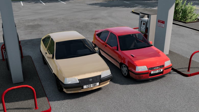Opel Kadett E+ GSi variant