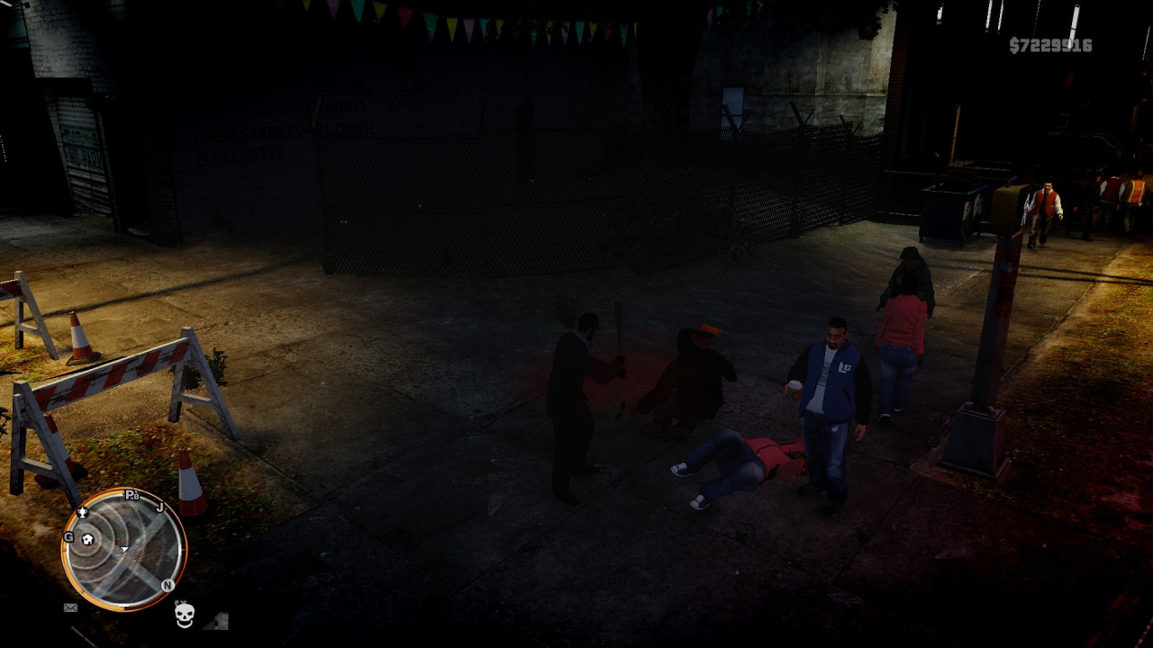 Reduce ped's cowardice, just one hit kill mod