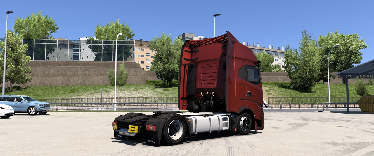 Low deck chassis addon for Iveco S-Way SCS v1.2 thumbnail 6