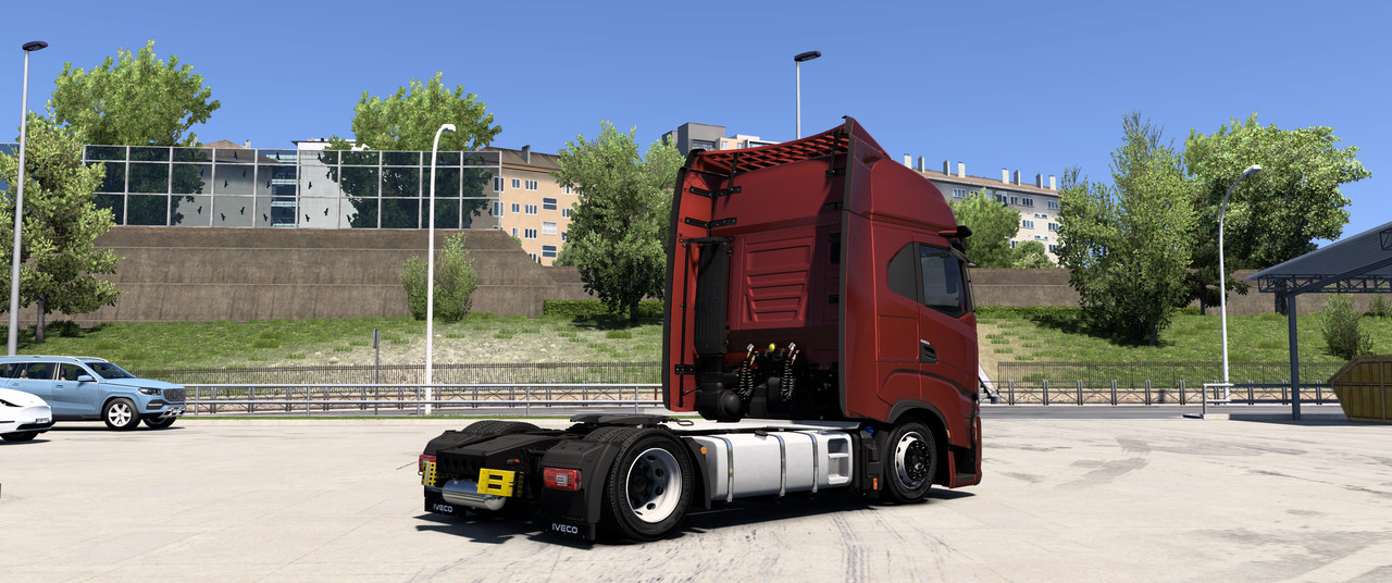Low deck chassis addon for Iveco S-Way SCS