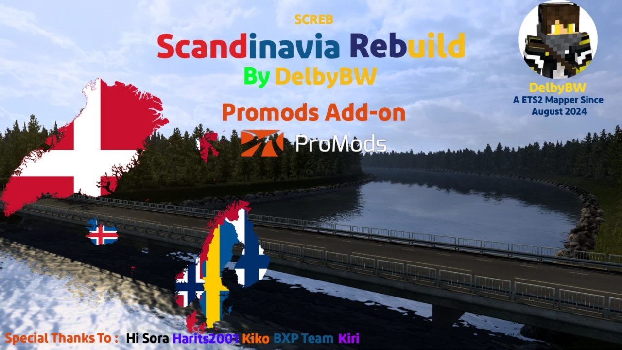 Scandinavia Rebuild - A Promods Add-on