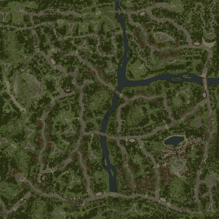 Forest Roads Map