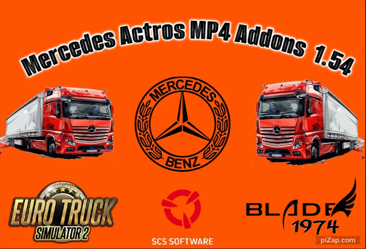 Mercedes Actros MP4 Addons 1.54 1 thumbnail 6