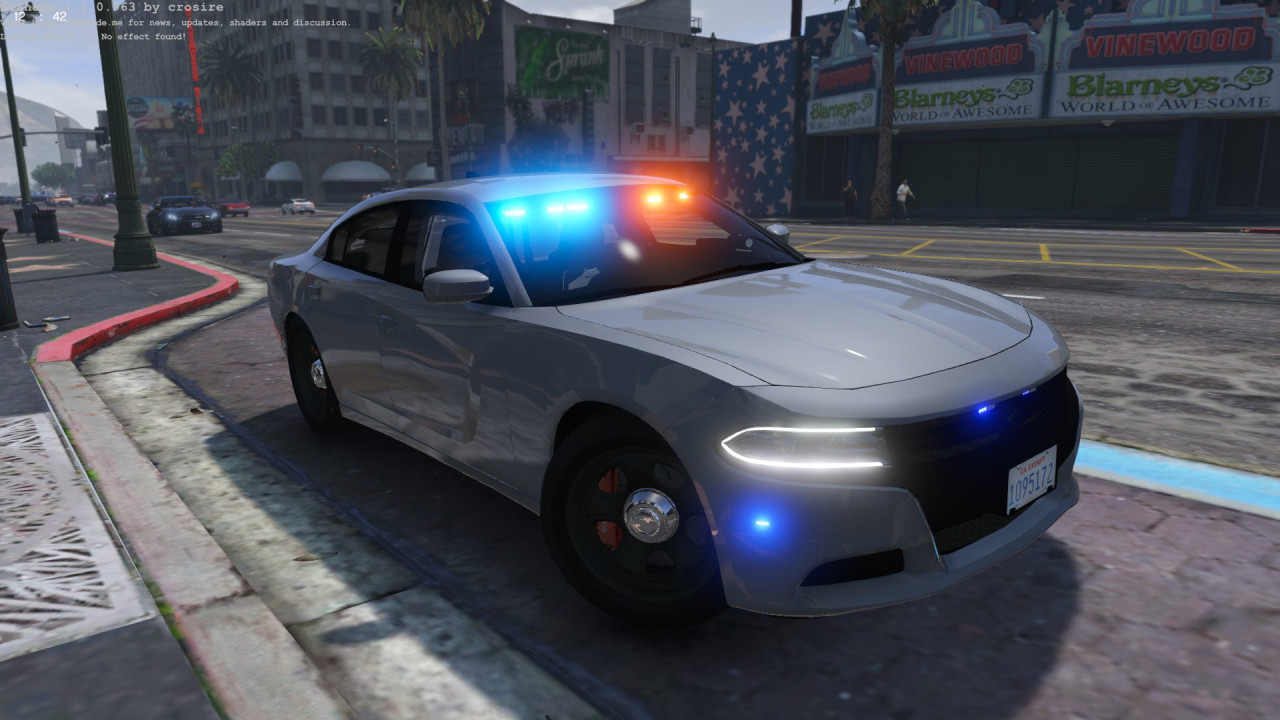 LAPD Unmarked 2016 Dodge Charger Pursuit