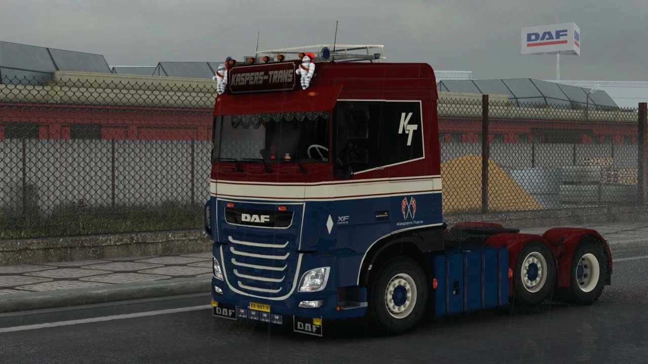 Roof rack for DAF E6
