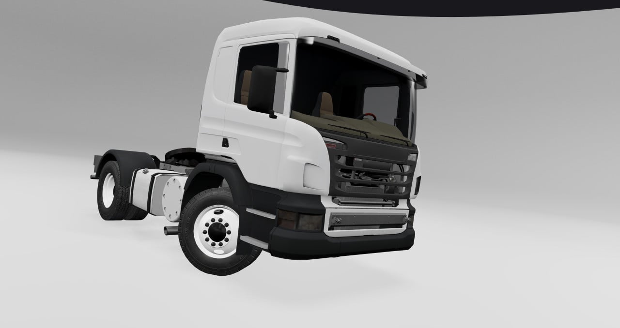 Semi euro truck (Scania R) Patched