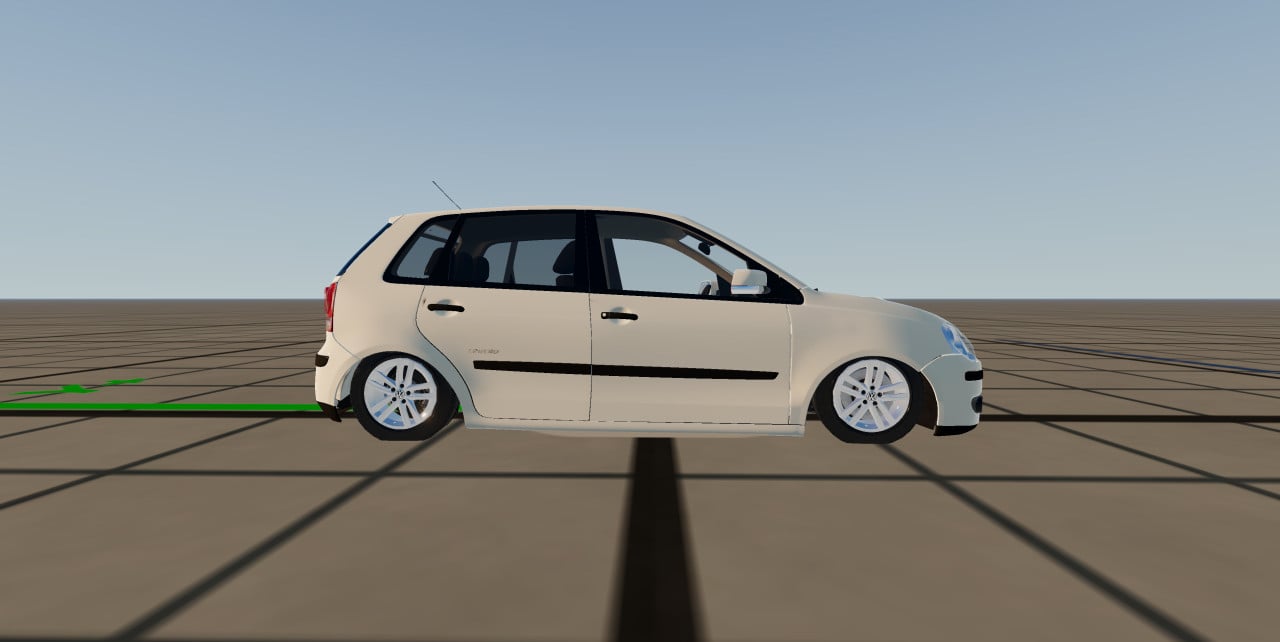Air suspension for Volkswagen Polo 9n