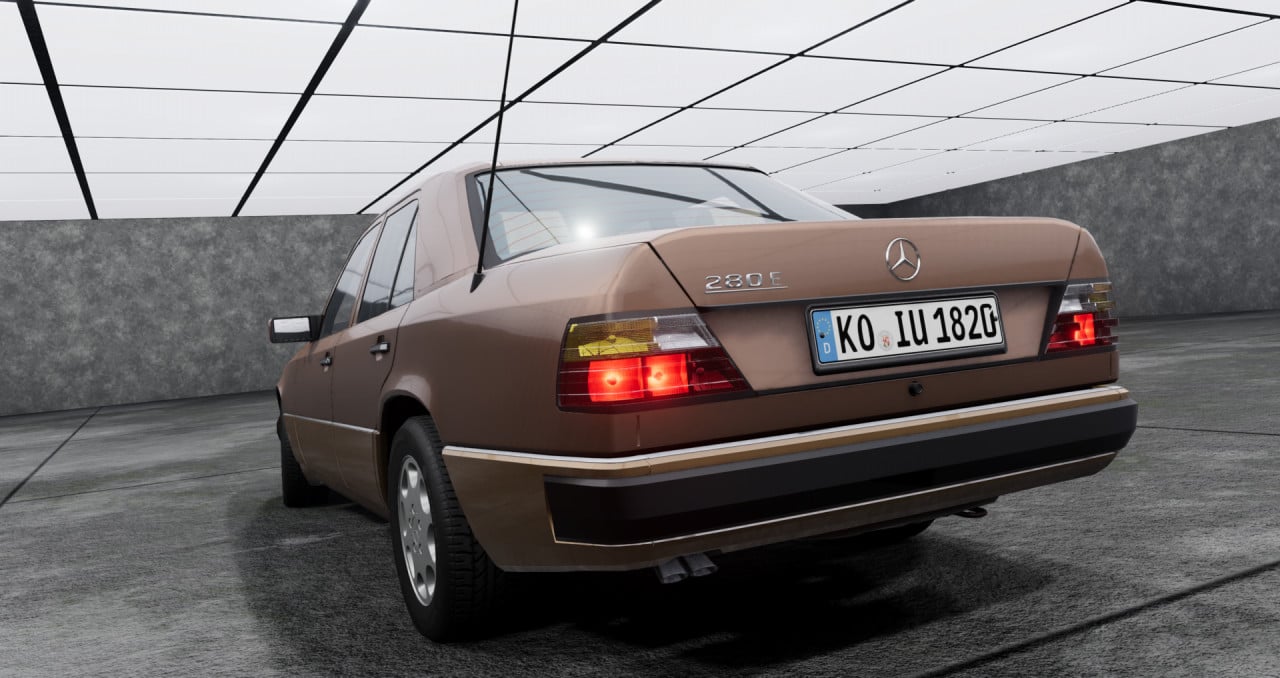 1984-1995 Mercedes-Benz 124 Series BeamNG Mod