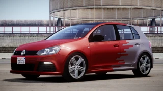 2010 Volkswagen Golf R "R Touch" Paintjob
