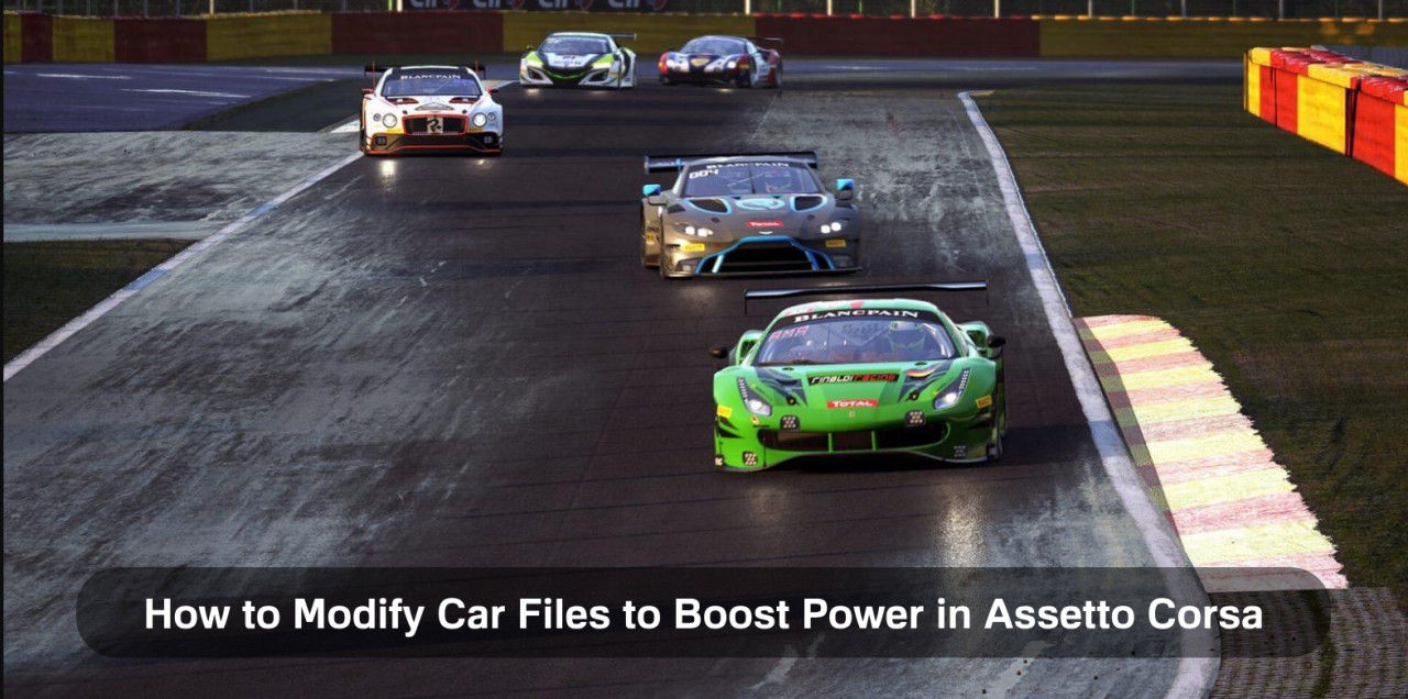 How to Modify Car Files to Boost Power in Assetto Corsa