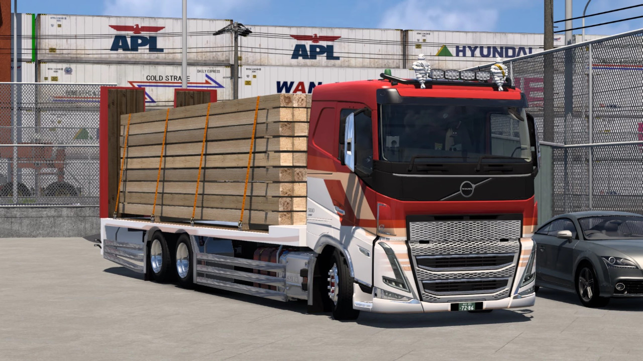 JAPAN STYLE VOLVO FH6 RIGID CHASSIS