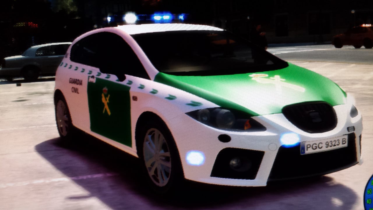 Seat LeÃ³n de la Guardia Civil