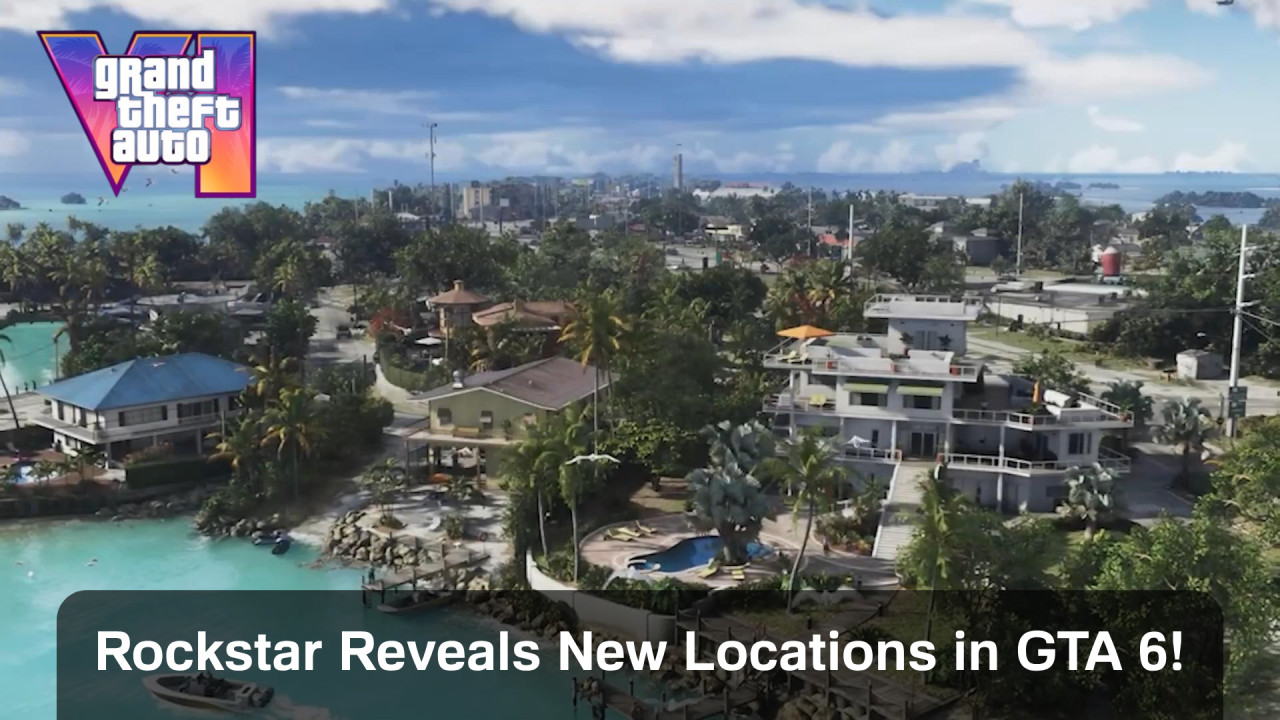 Rockstar Reveals New Locations in GTA 6!