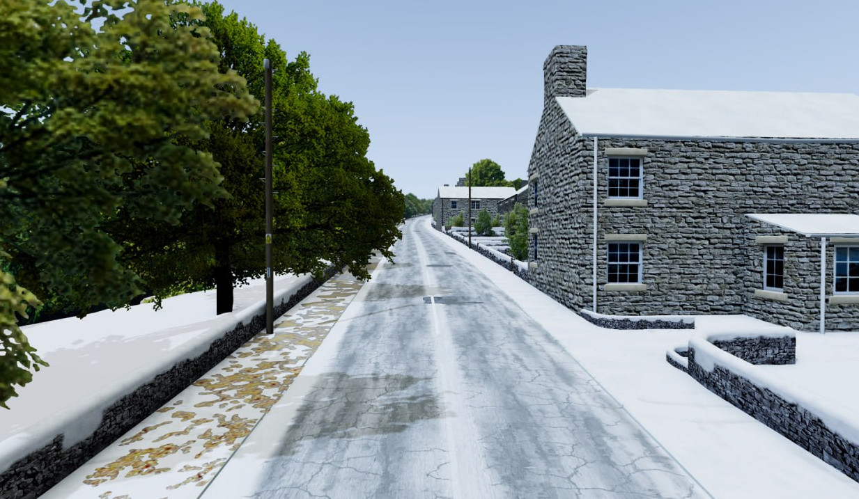 Frostbound Snow