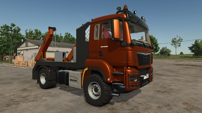 MAN TGS Skip Loader